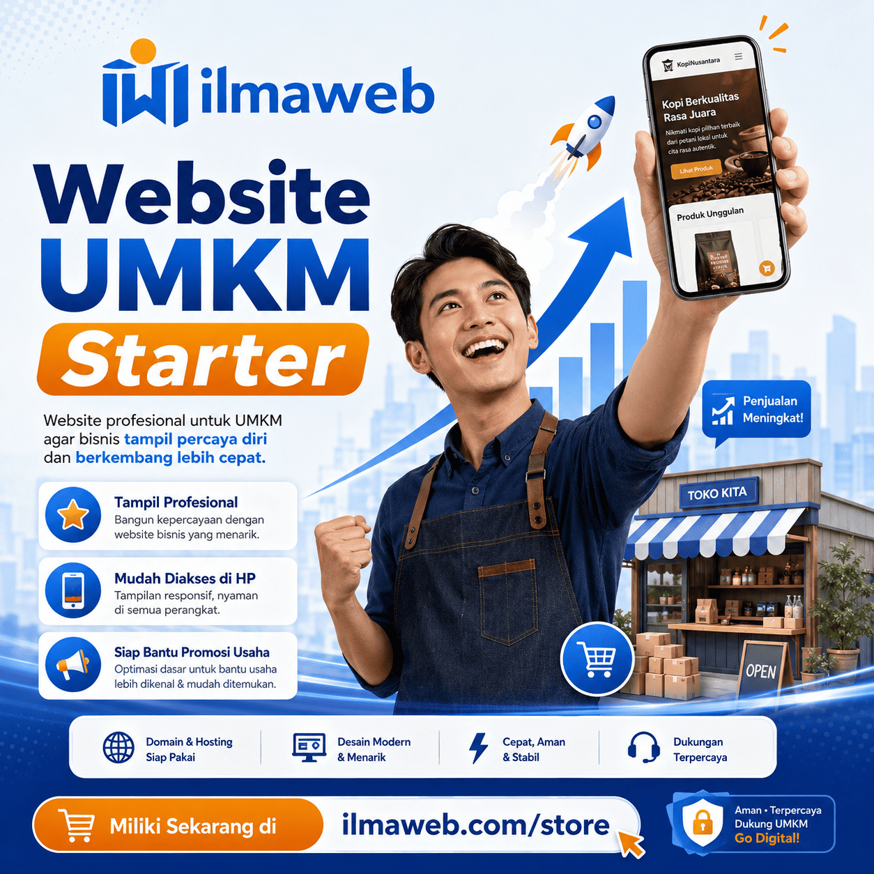 Website UMKM Starter gambar 1