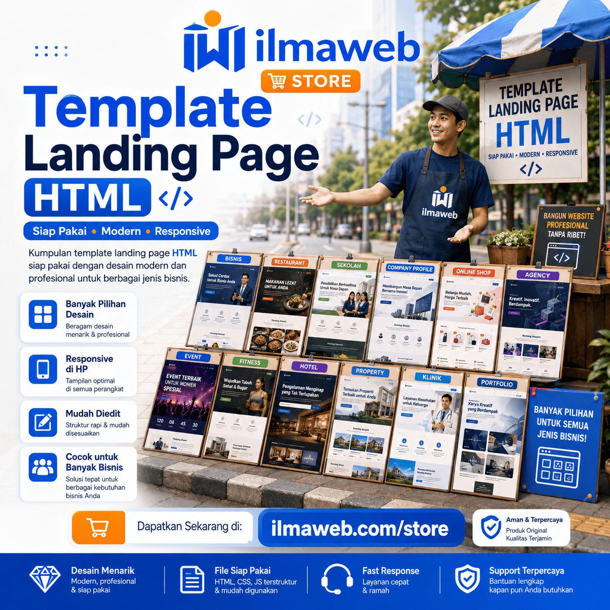 Template Landing Page HTML gambar 1