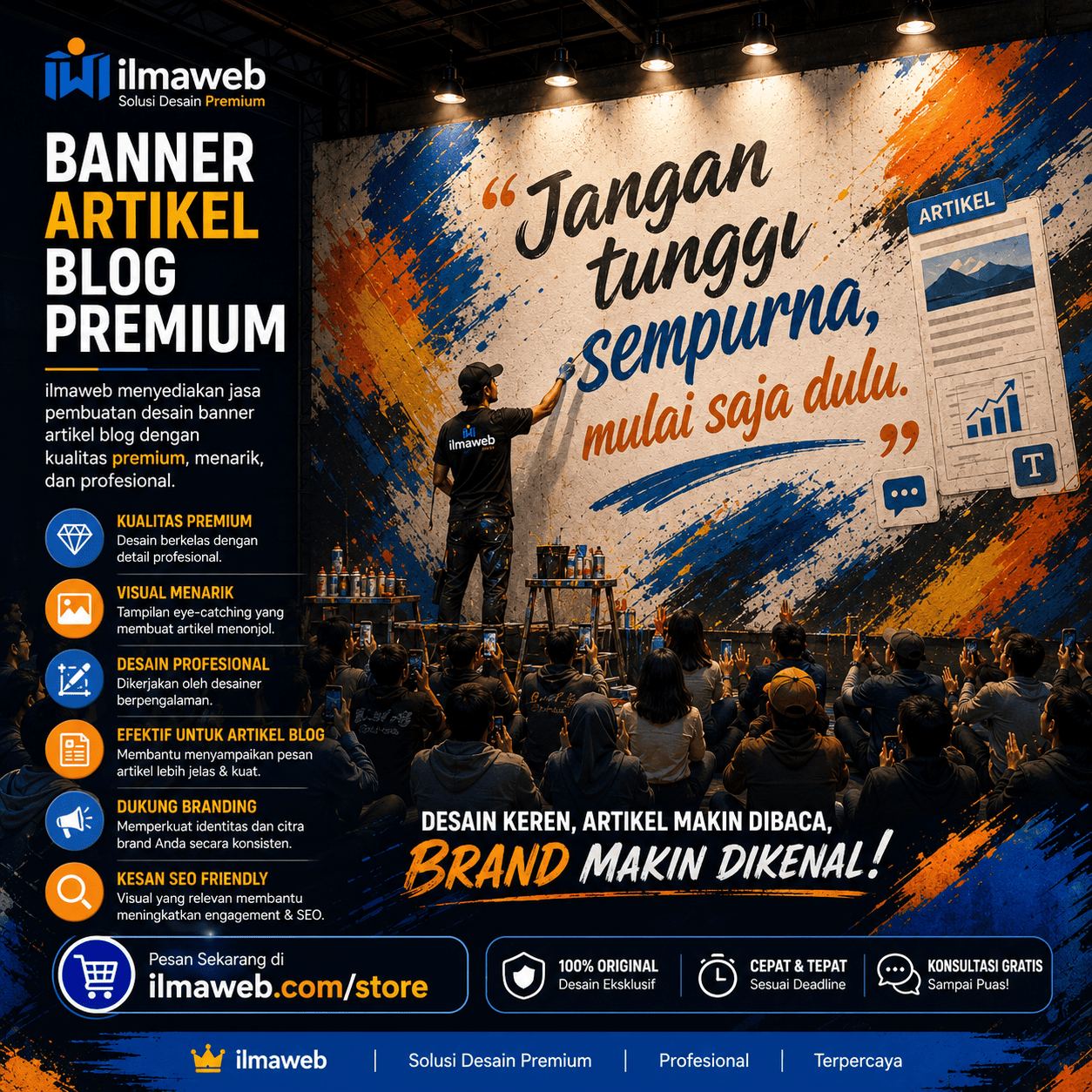 Banner Artikel Blog Premium gambar 1