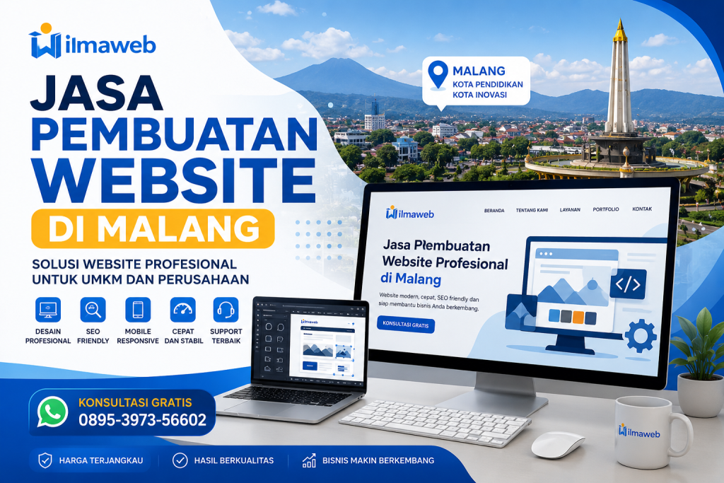 Jasa Pembuatan Website Murah di Malang Profesional