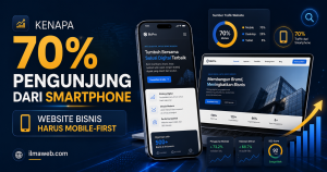 Kenapa 70% Pengunjung Website Datang dari Smartphone Ini Jawaban Penting untuk Bisnis
